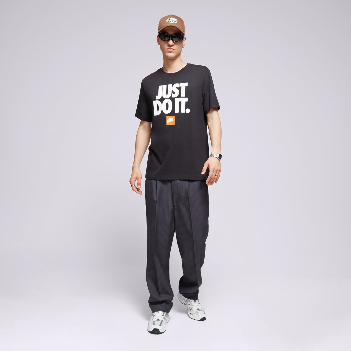 Мъжка тениска NIKE ТЕНИСКА M NSW TEE FRAN JDI VERBIAGE dz2989-010 цвят черен