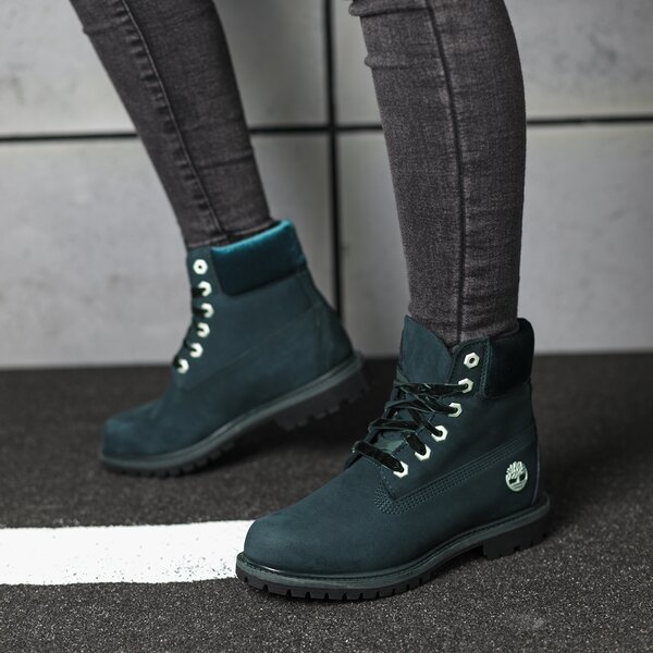 Дамски боти TIMBERLAND PREMIUM 6 INCH WP BOOT a1kc6 цвят зелен