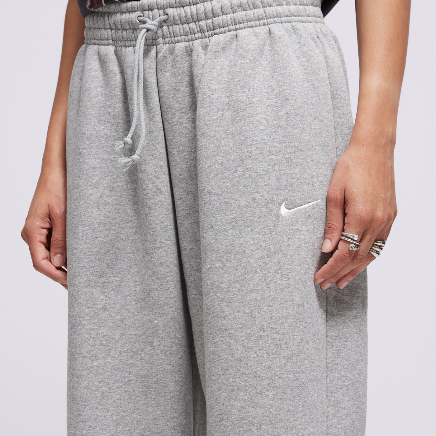 Дамски панталони NIKE ПАНТАЛОНИ W NSW PHNX FLC HR OS PANT 2 fz5996-063 цвят сив