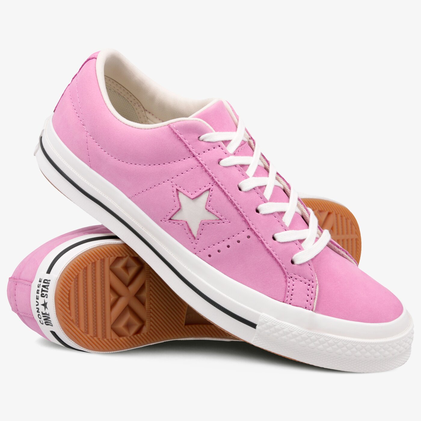 Дамски маратонки CONVERSE ONE STAR 161587c цвят виолетов