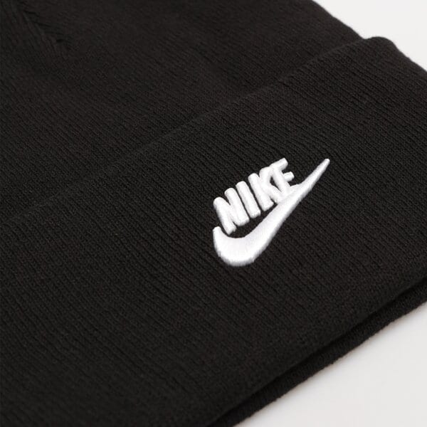 Дамска зимна шапка NIKE ШАПКА U NK PEAK BEANIE TC FUT fb6528-010 цвят черен