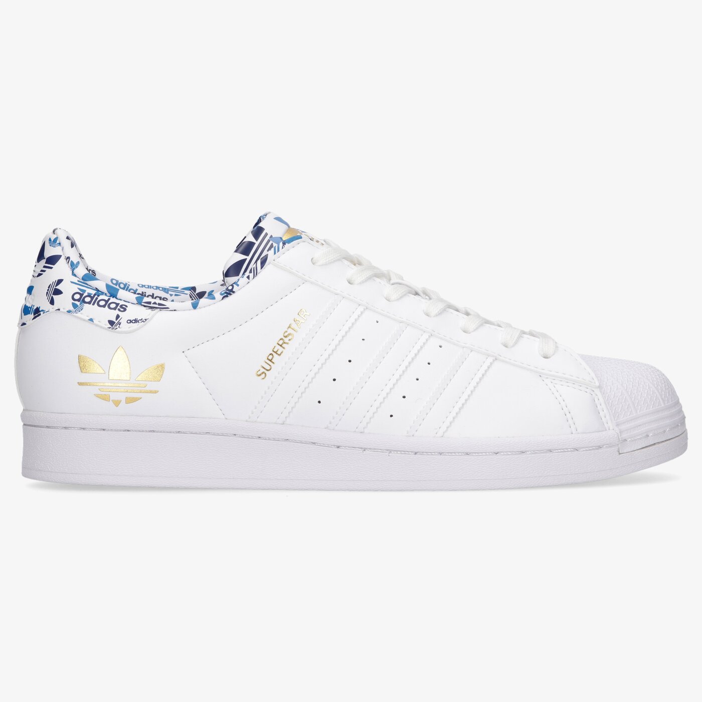 Мъжки маратонки ADIDAS SUPERSTAR  h00186 цвят бял