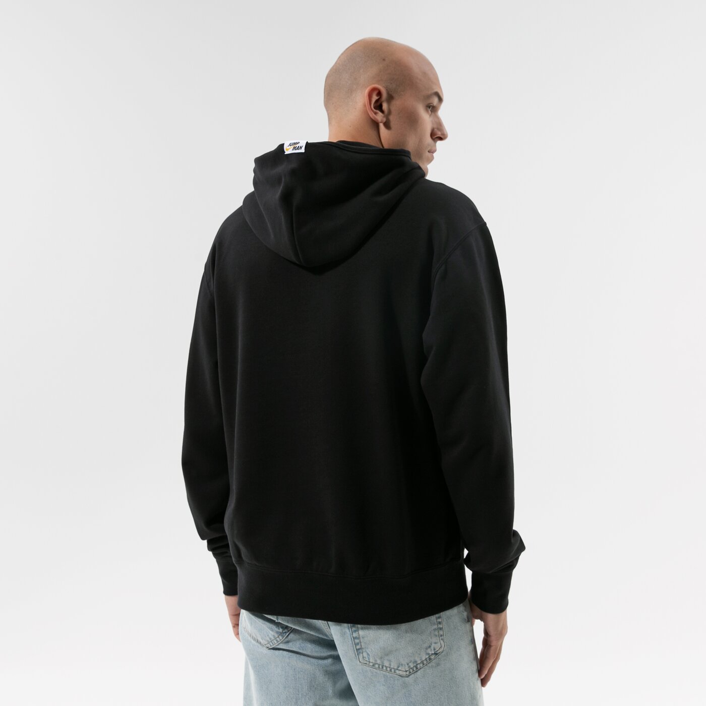 Мъжки суичър JORDAN СУИТЧЪР С КАЧУЛКА M J JMPMN FLC PO da7184-010 цвят черен