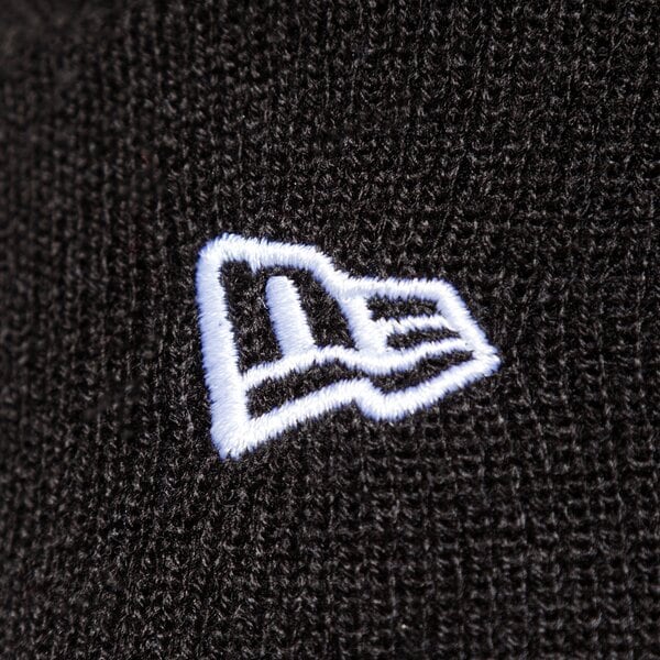 Дамска зимна шапка NEW ERA ЗИМНА ШАПКА CUFF KNIT BLK NEW ERA BLK 12134752 цвят черен