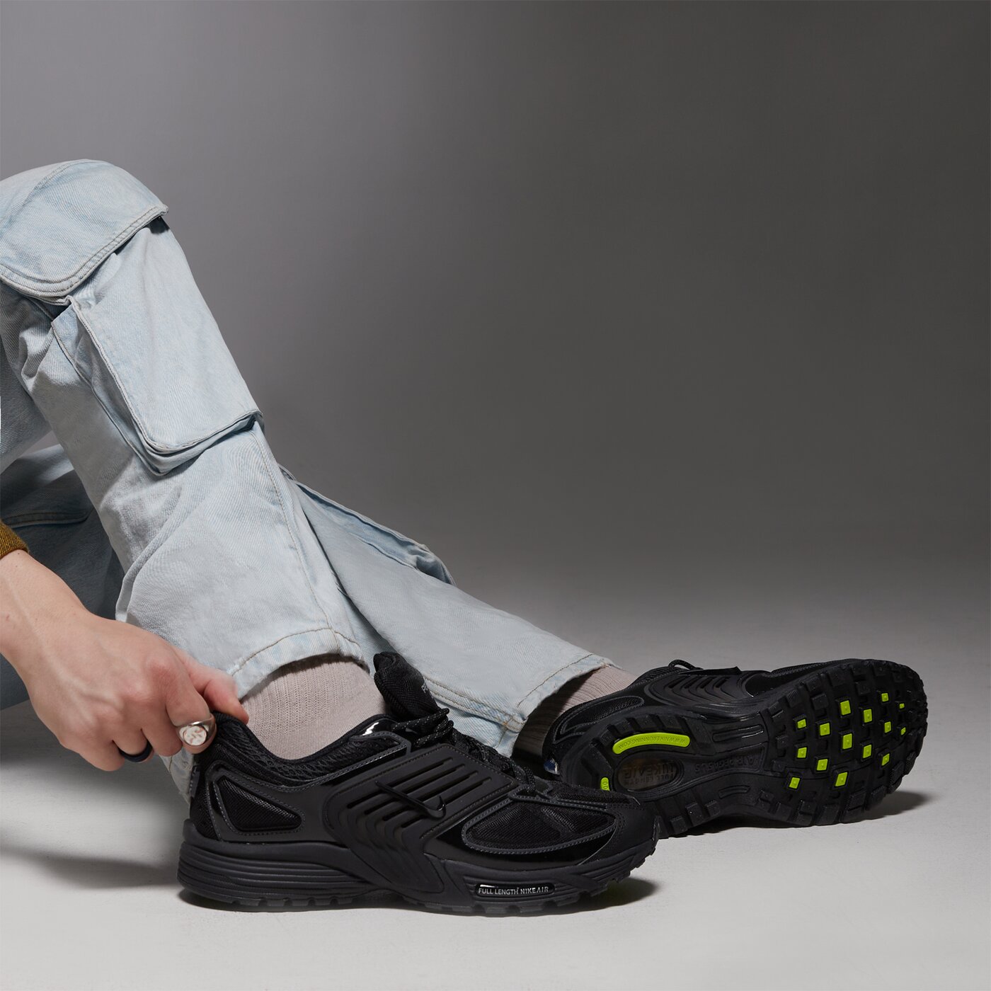 Мъжки маратонки NIKE AIR PEGASUS WAVE ib0612-001 цвят черен