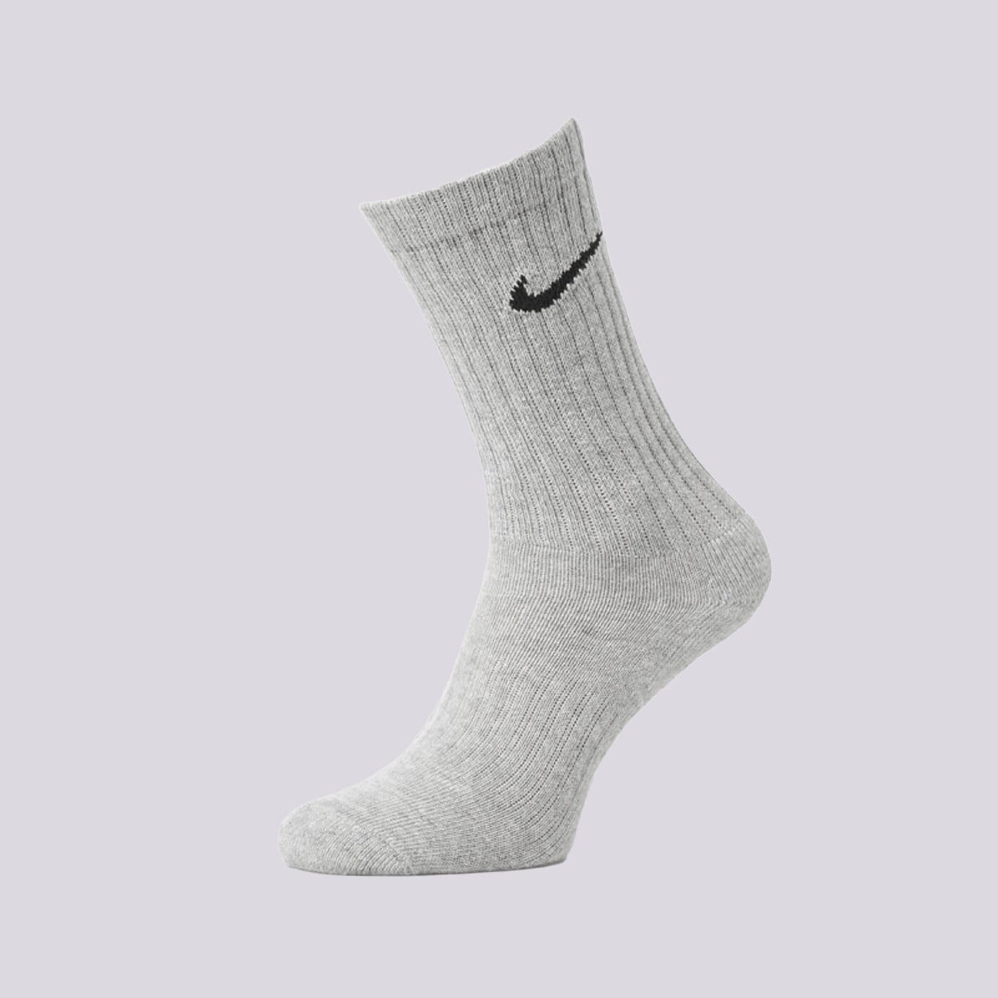 Дамски чорапи NIKE ЧОРАПИ 3PPK VALUE COTTON CREW sx4508-965 цвят многоцветен