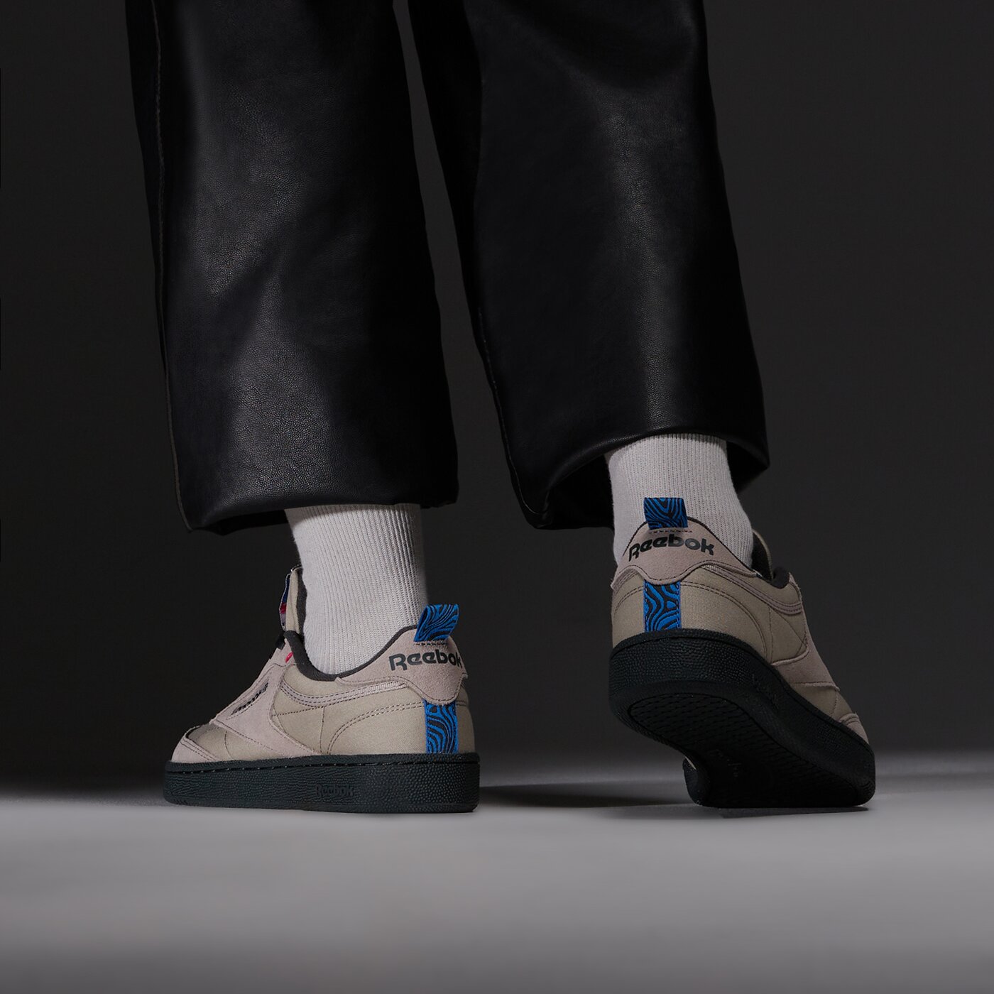 Мъжки маратонки REEBOK CLUB C 85 100201188 цвят бежов