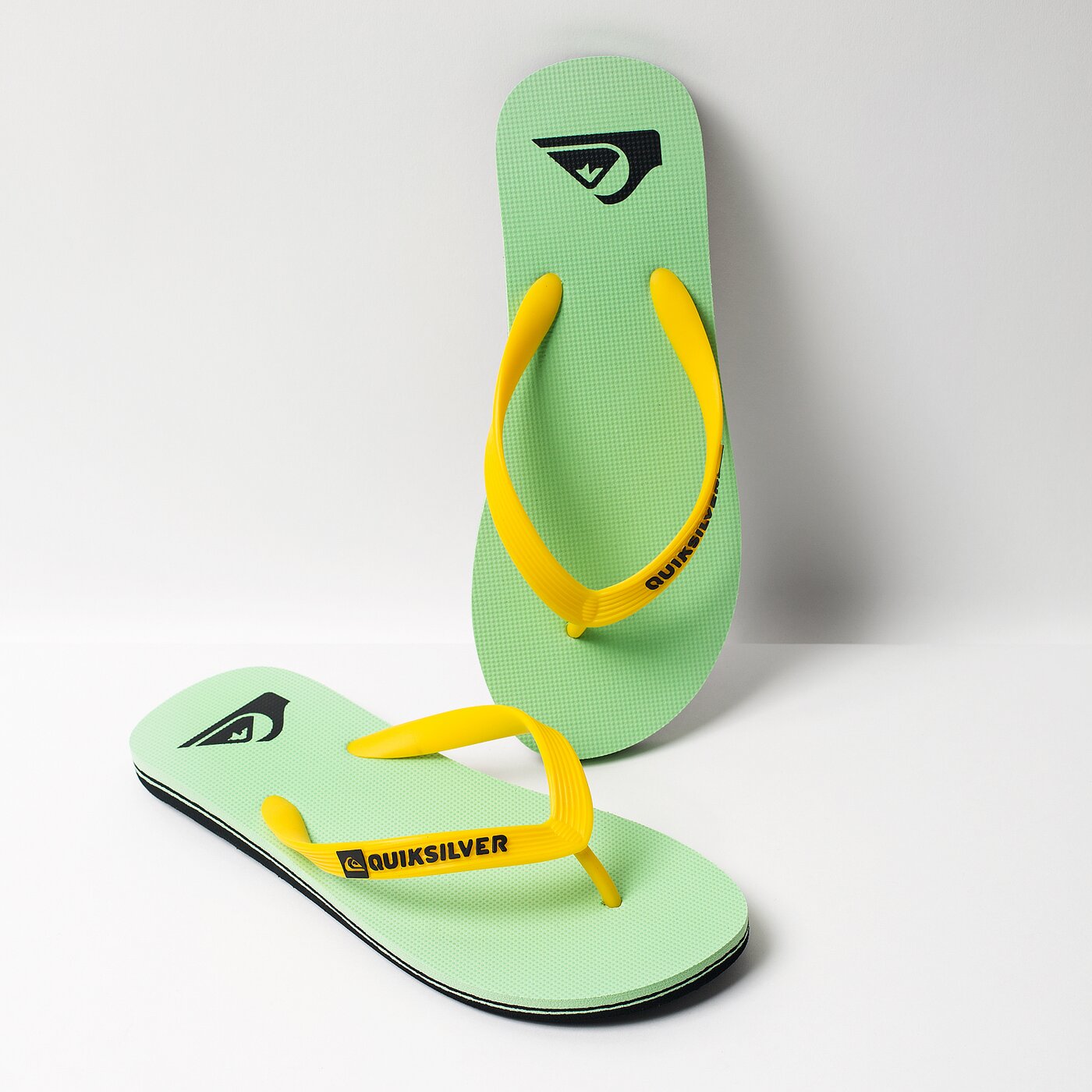 Мъжки джапанки QUIKSILVER MOLOKAI  aqyl100601xkgw цвят зелен