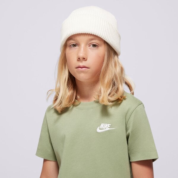 Детска тениска NIKE ТЕНИСКА K NSW TEE EMB FUTURA LBR BOY fz5177-386 цвят каки