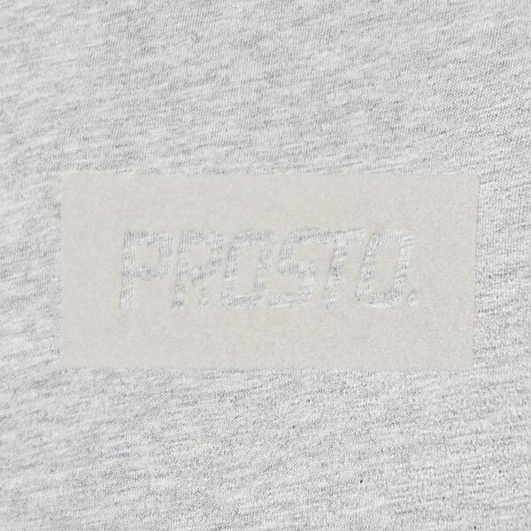 Мъжка тениска PROSTO  ТЕНИСКА CLOSS GREY kl241mtee1223 цвят сив