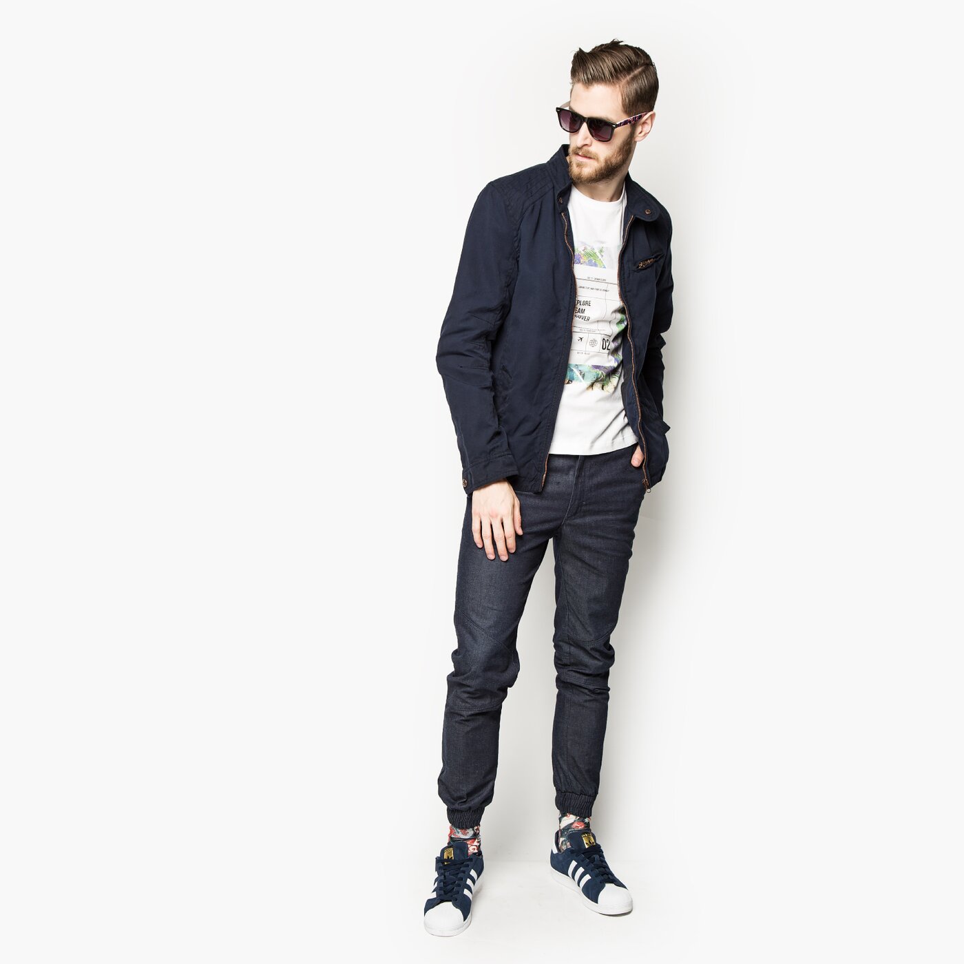 Мъжко преходно яке CONFRONT ЯКЕ BRASILIA cf16kum18001 цвят тъмносин