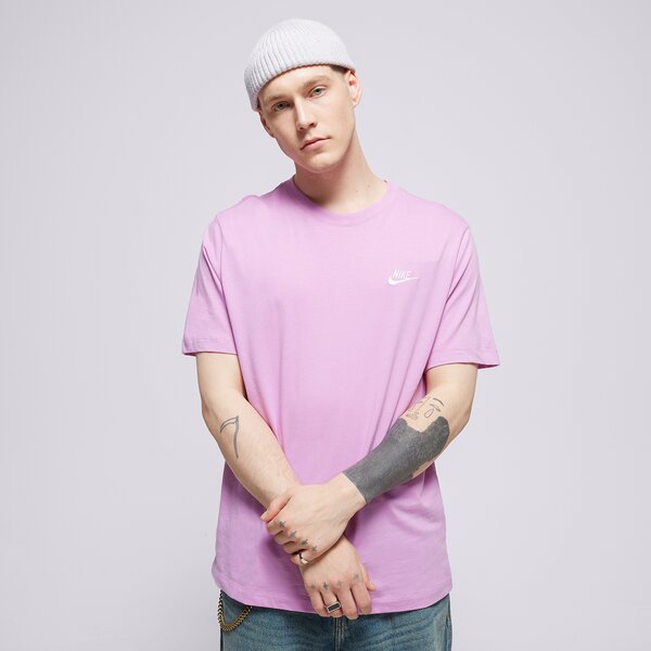 Мъжка тениска NIKE ТЕНИСКА SPORTSWEAR CLUB ar4997-532 цвят виолетов