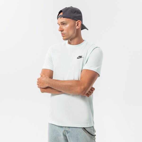 Мъжка тениска NIKE ТЕНИСКА SPORTSWEAR CLUB FLEECE ar4997-394 цвят зелен