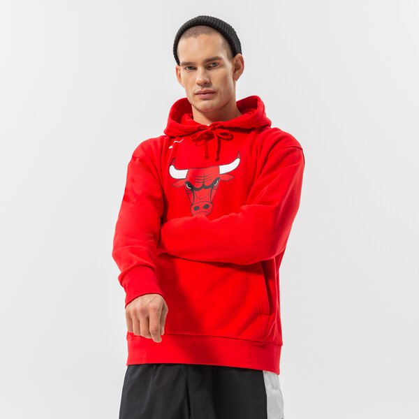 Мъжки суичър NIKE СУИТЧЪР С КАЧУЛКА CHI M NK FLC PO ESSNTL NBA dn8625-657 цвят бордо