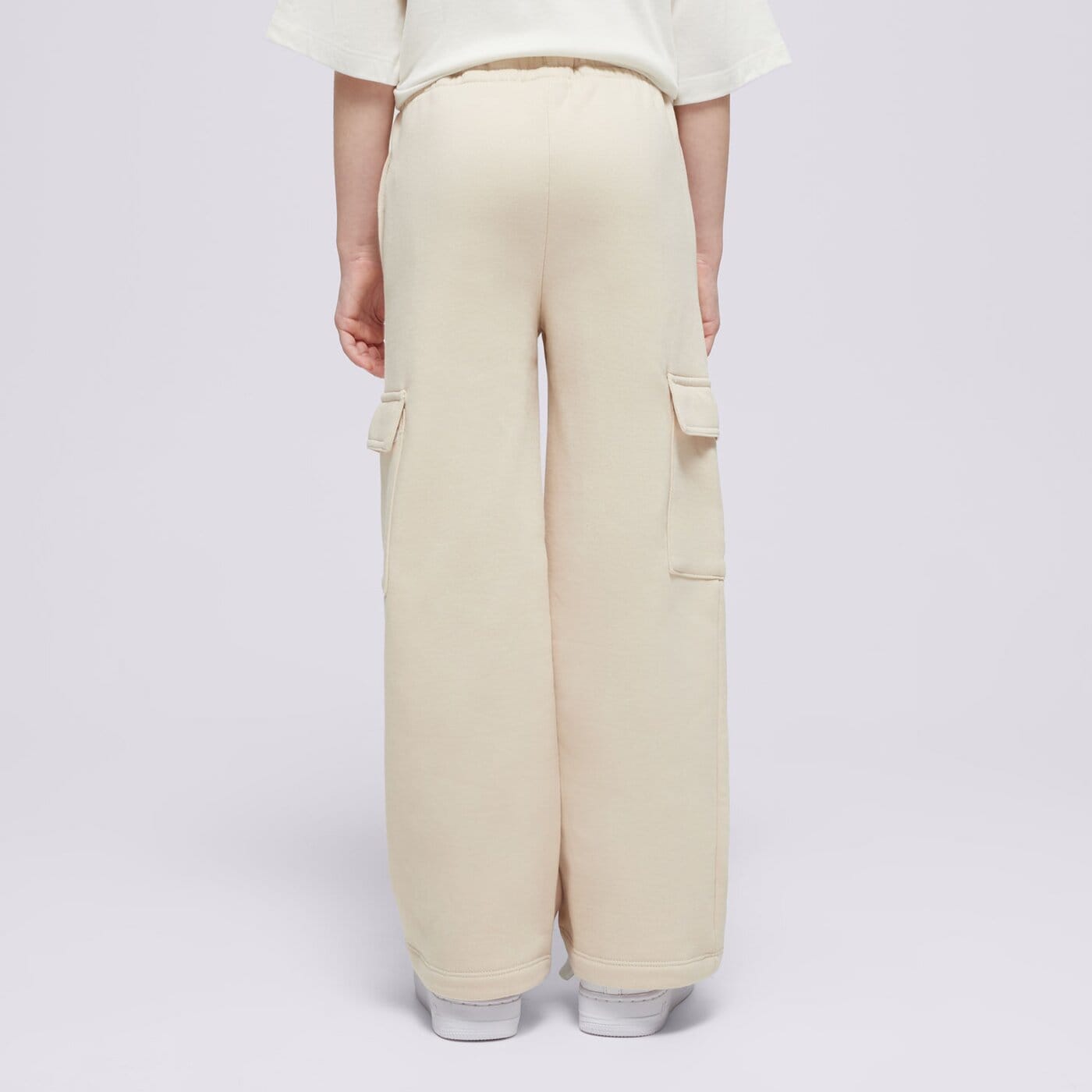 Детски панталони JORDAN ПАНТАЛОНИ JDG Y2K FLC CARGO GIRL 45d351-xae цвят бежов