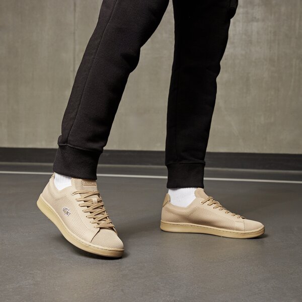 Мъжки маратонки LACOSTE CARNABY PIQUEE 123 1 SMA 745sma00233t2 цвят бежов