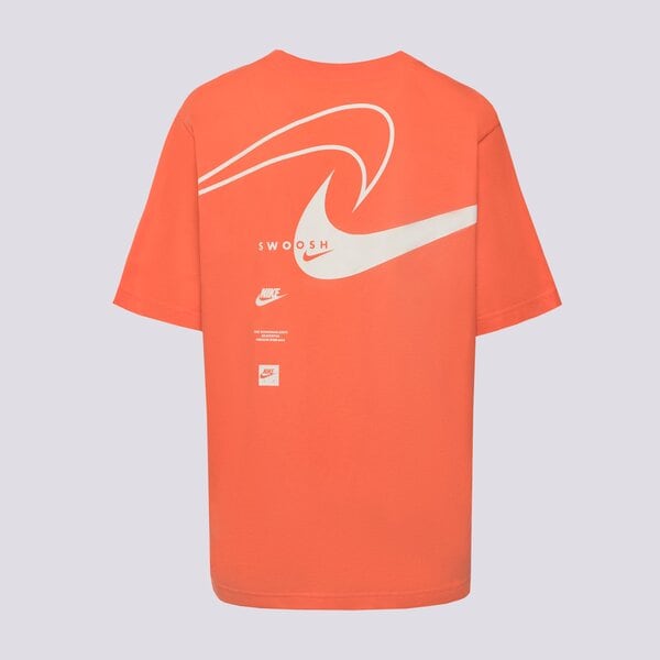 Дамска тениска NIKE ТЕНИСКА W NSW CLUB SWOOSH SS TEE OC hq1698-842 цвят червен