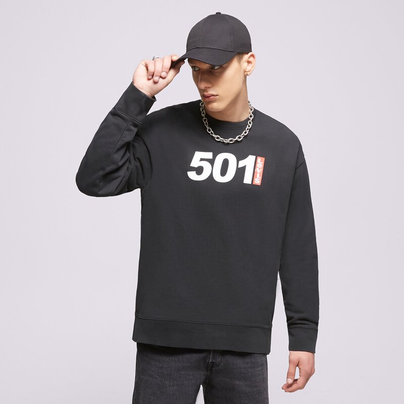 LEVI'S СУИТЧЪР RELAXD GRAPHIC CREW 501 ANNIVERSARY