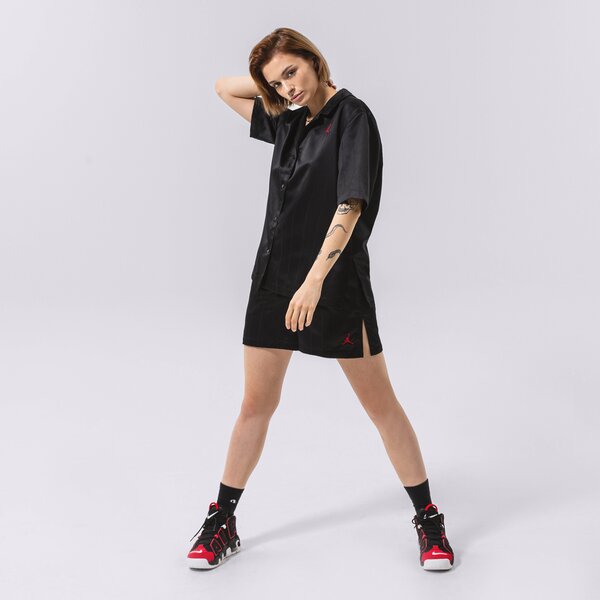 Дамска тениска JORDAN TSHIRT HERITAGE WOMEN'S WOVEN dm5228-010 цвят черен