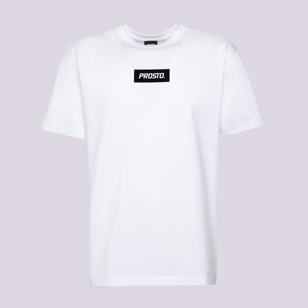 Мъжка тениска PROSTO  ТЕНИСКА CLOSS WHITE kl241mtee1221 цвят бял