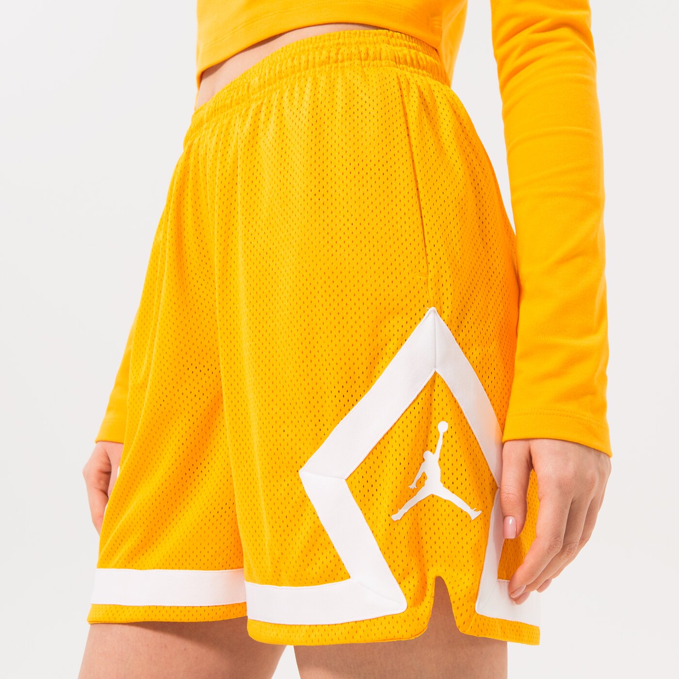Дамски къси панталони JORDAN ШОРТИ W J HERITAGE DIAMOND S COR do5032705 цвят жълт