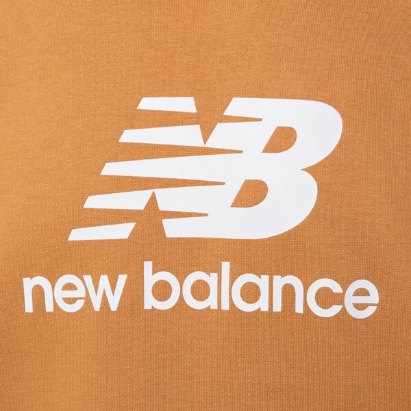 Мъжки суичър NEW BALANCE СУИТЧЪР С КАЧУЛКА ESSENTIALS STACKED mt31537tob цвят кафяв
