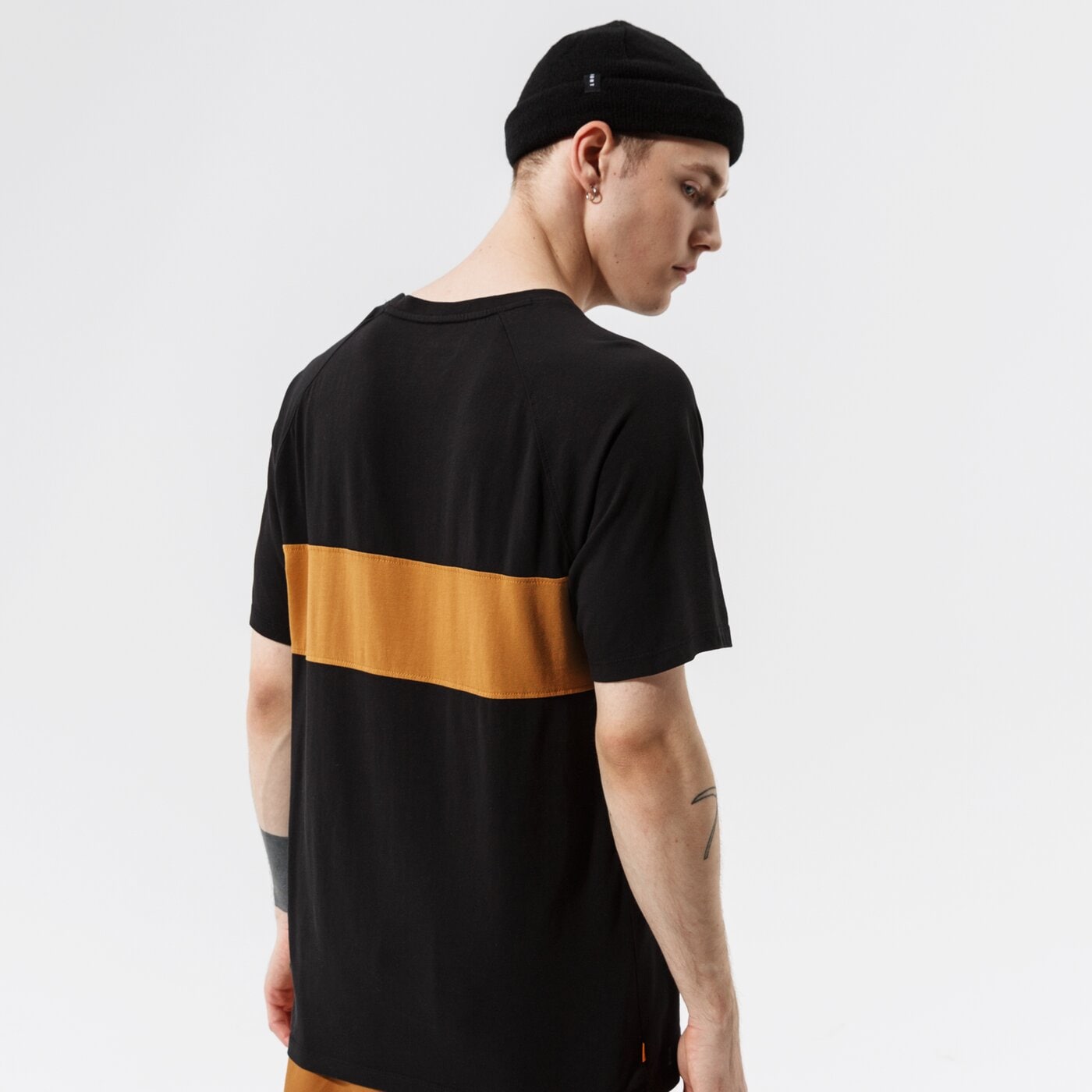 Мъжка тениска TIMBERLAND ТЕНИСКА YC SS CUT & SEW TEE tb0a22k40011 цвят черен