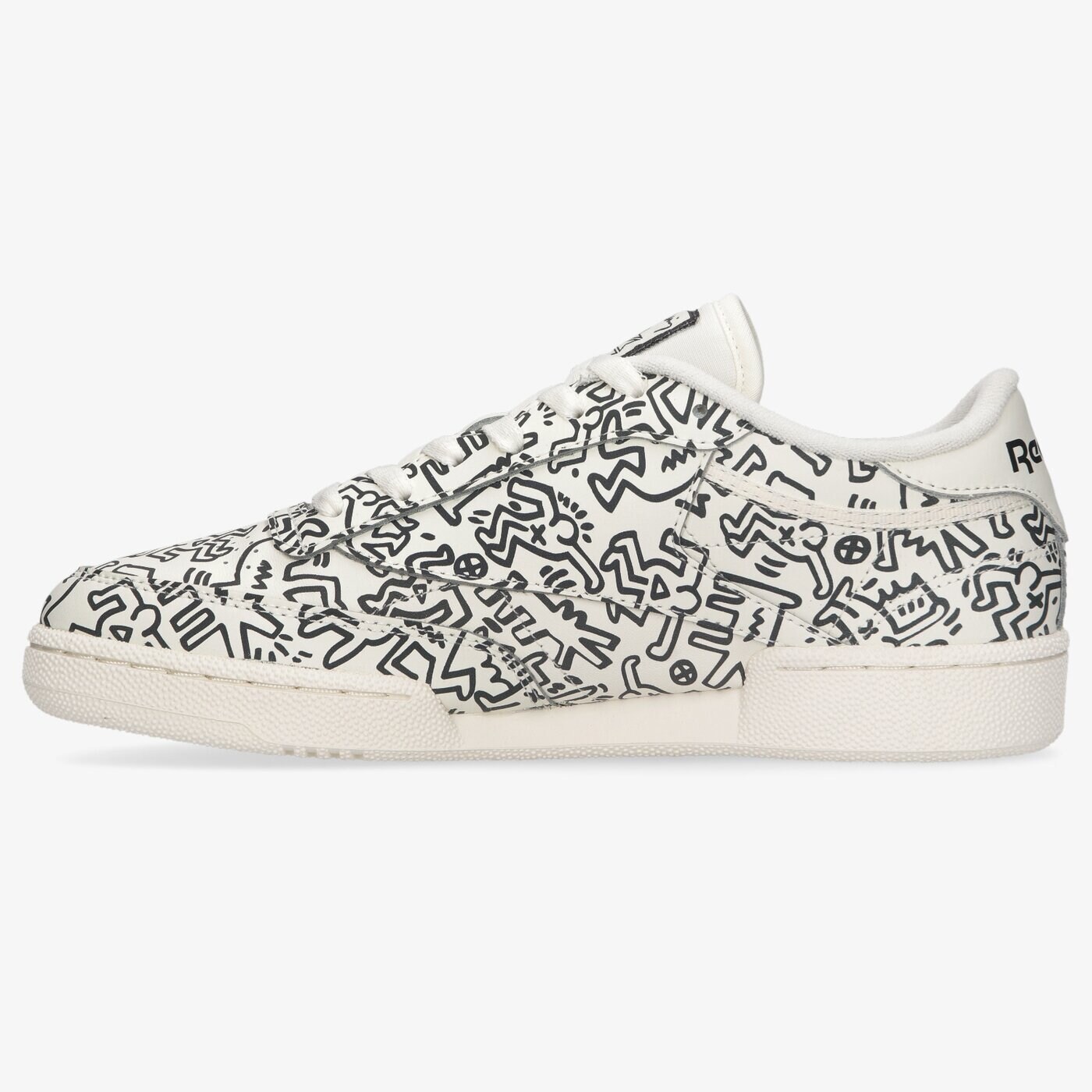 Мъжки маратонки REEBOK CLUB C KEITH HARING gz1458 цвят бял