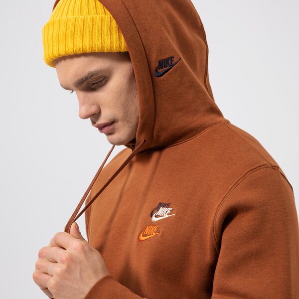 Мъжки суичър NIKE СУИТЧЪР С КАЧУЛКА M NSW SPE+ BB PO HOODIE M FTA dm8882-204 цвят кафяв