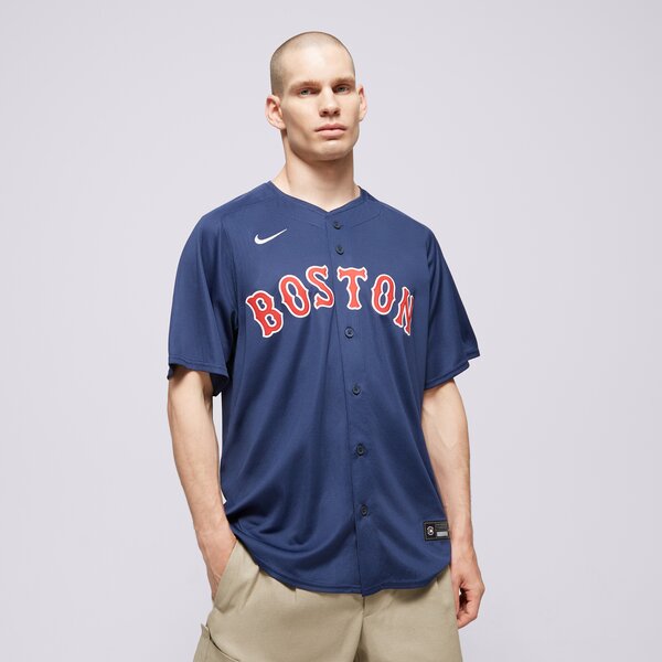 NIKE РИЗА REPLICA BOSTON RED SOX MLB t7lm-bqa2-bq-l23 цвят тъмносин