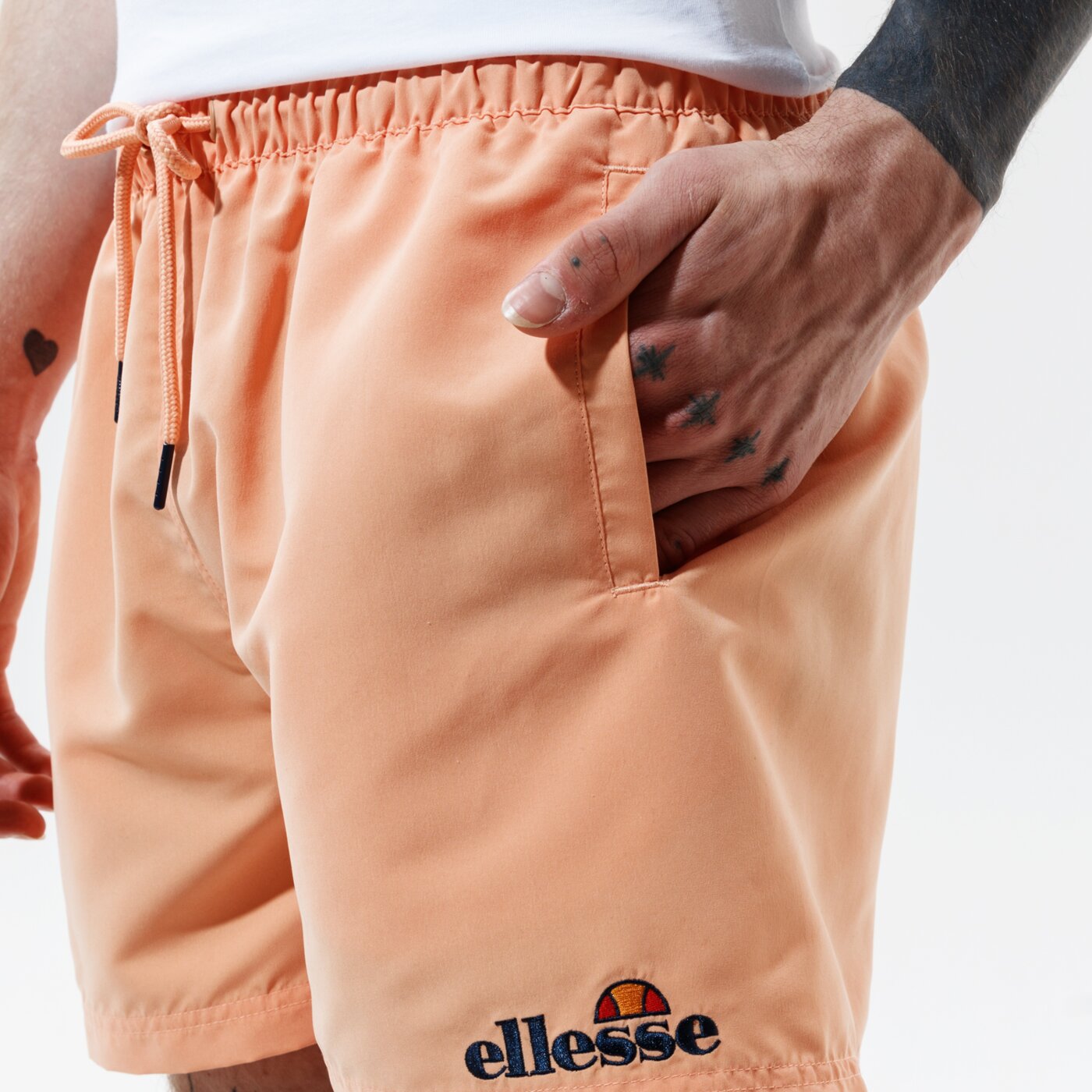 Мъжки къси панталони ELLESSE ШОРТИ DO SWIMSHORT ORNG shj11942704 цвят оранжев