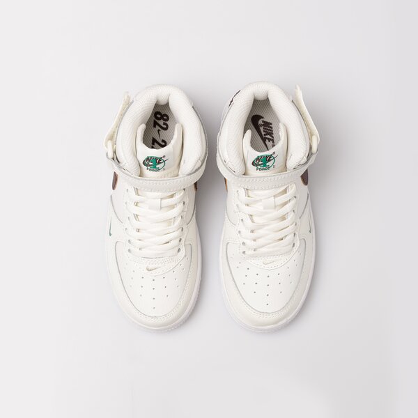 Детски маратонки NIKE AIR FORCE 1 MID SE  fj2895-100 цвят бял