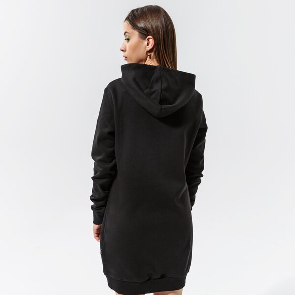 Дамски PUMA РОКЛЯ ESS HOODED АНЦУГS FL - PUMA BLACK 58912901 цвят черен