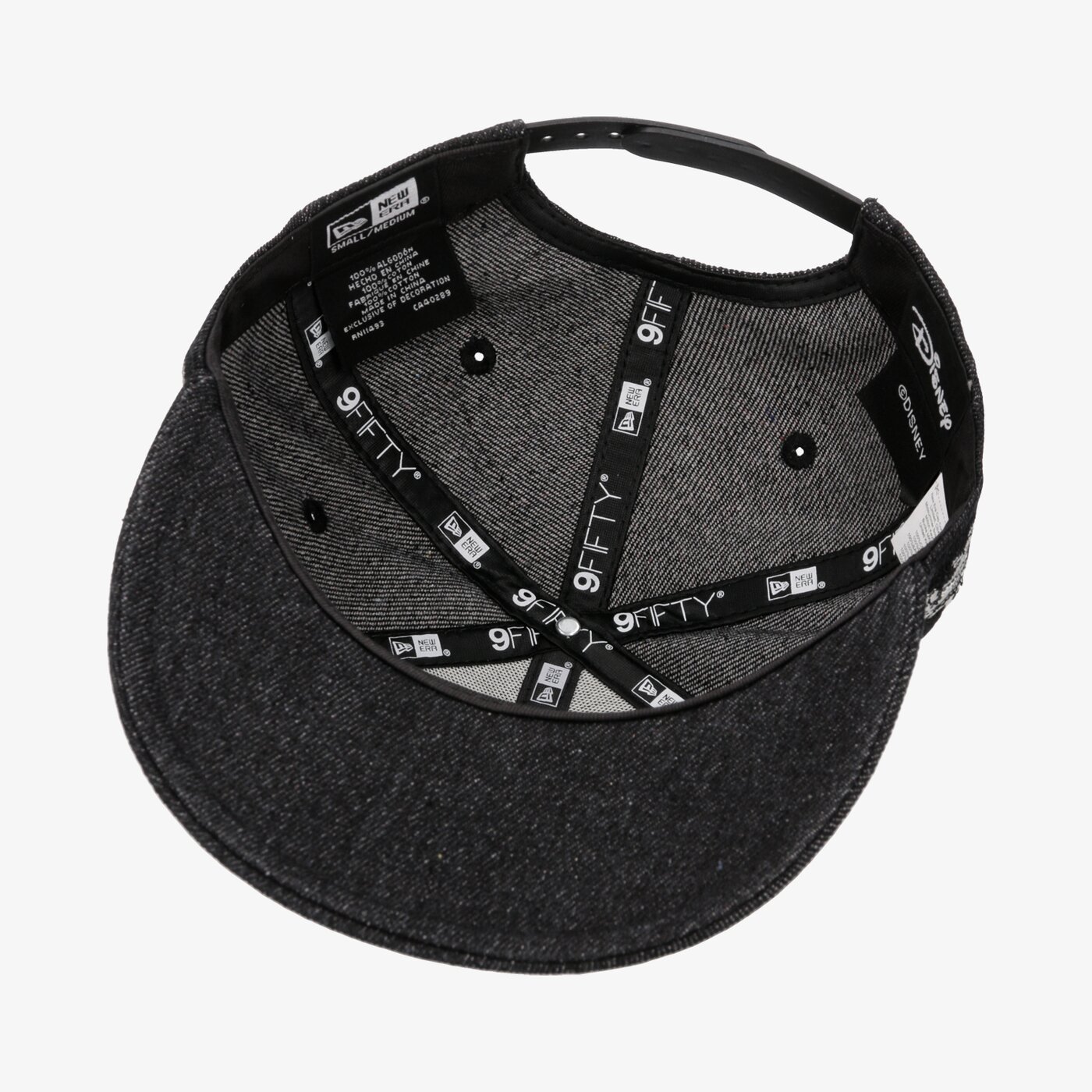 Мъжка шапка с козирка NEW ERA ШАПКА STREET MICKEY DENIM 9FIFTY MICMOU 11941765 цвят черен
