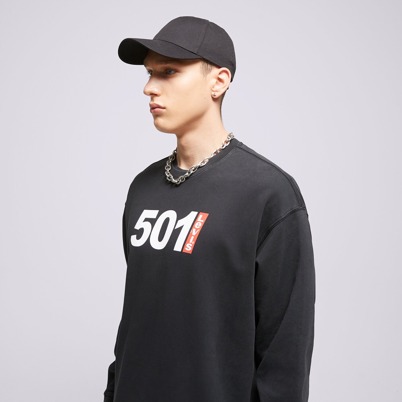 Мъжки суичър LEVI'S СУИТЧЪР RELAXD GRAPHIC CREW 501 ANNIVERSARY 38712-0147 цвят многоцветен