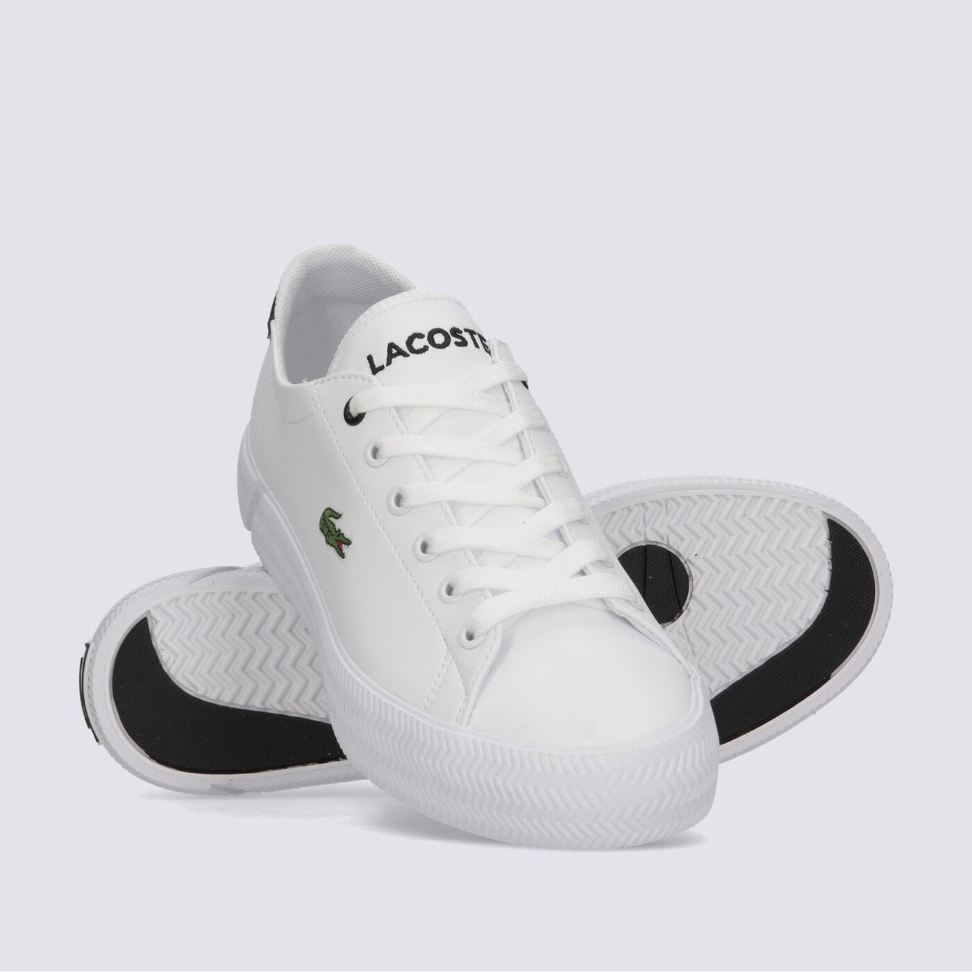 Детски маратонки LACOSTE GRIPSHOT 0121 1 CUJ 742cuj0001147 цвят бял