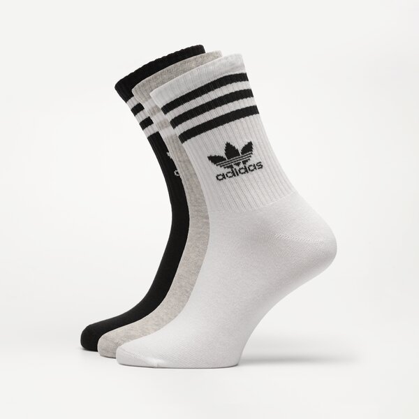 Дамски чорапи ADIDAS ЧОРАПИ 3-PACK SOCKS CREW il5023 цвят многоцветен