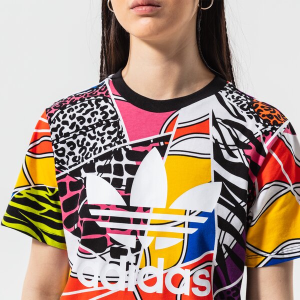 Дамска тениска ADIDAS ТЕНИСКА REGULAR TSHIRT hc4464 цвят многоцветен