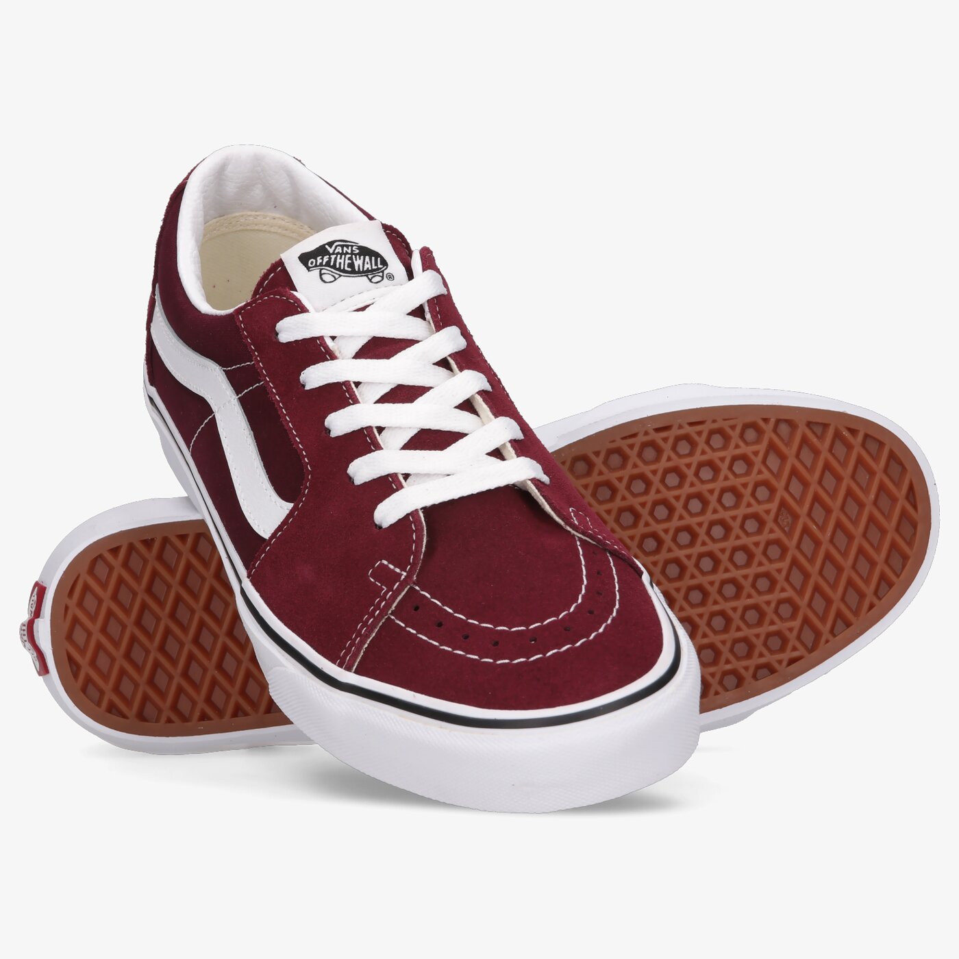 Мъжки маратонки VANS SK8-LOW vn0a4uuk5u71 цвят бордо