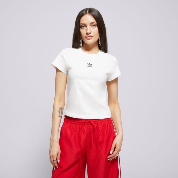 Дамска тениска ADIDAS ТЕНИСКА ESS SLIM TEE jc8973 цвят бял
