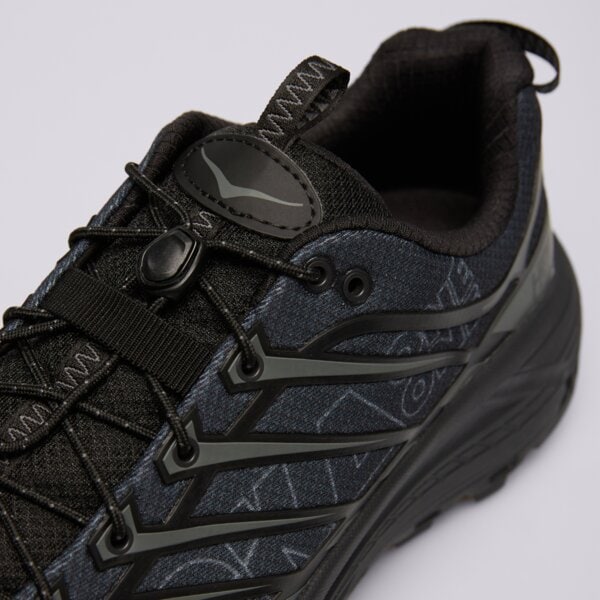 Мъжки маратонки за бягане HOKA MAFATE THREE2 WORDMARK 1175490bckt цвят черен