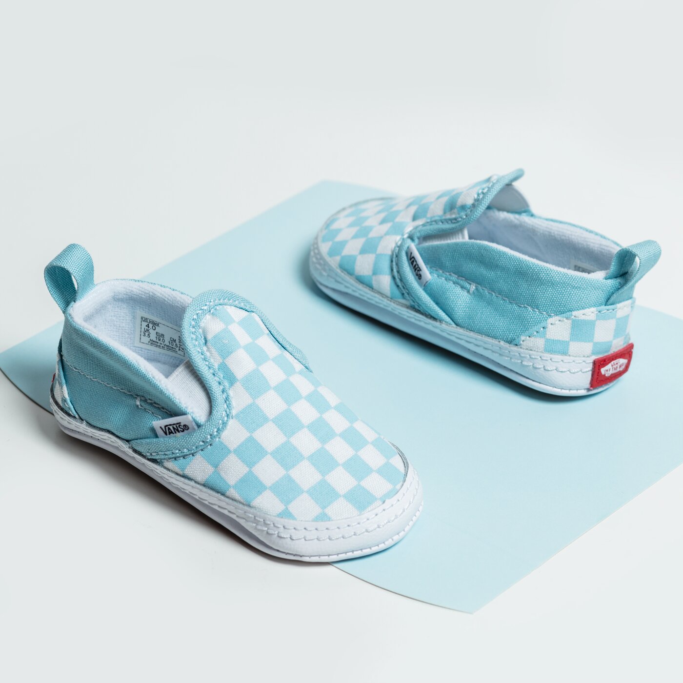 Детски маратонки VANS IN SLIP-ON V CRIB vn0a2xsl7tc1 цвят син