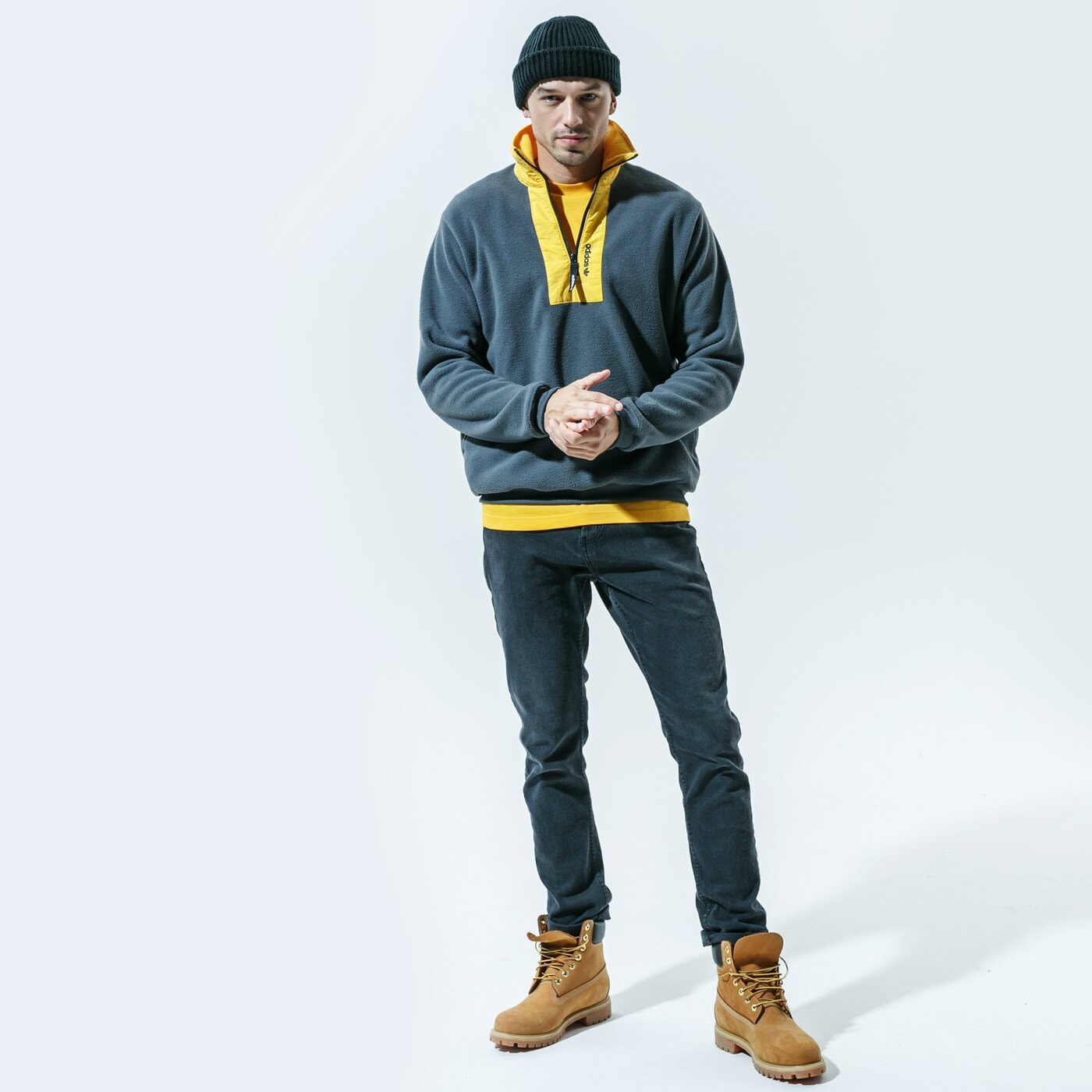 Мъжка тениска ADIDAS ТЕНИСКА B+F TREFOIL TEE ge0824 цвят жълт