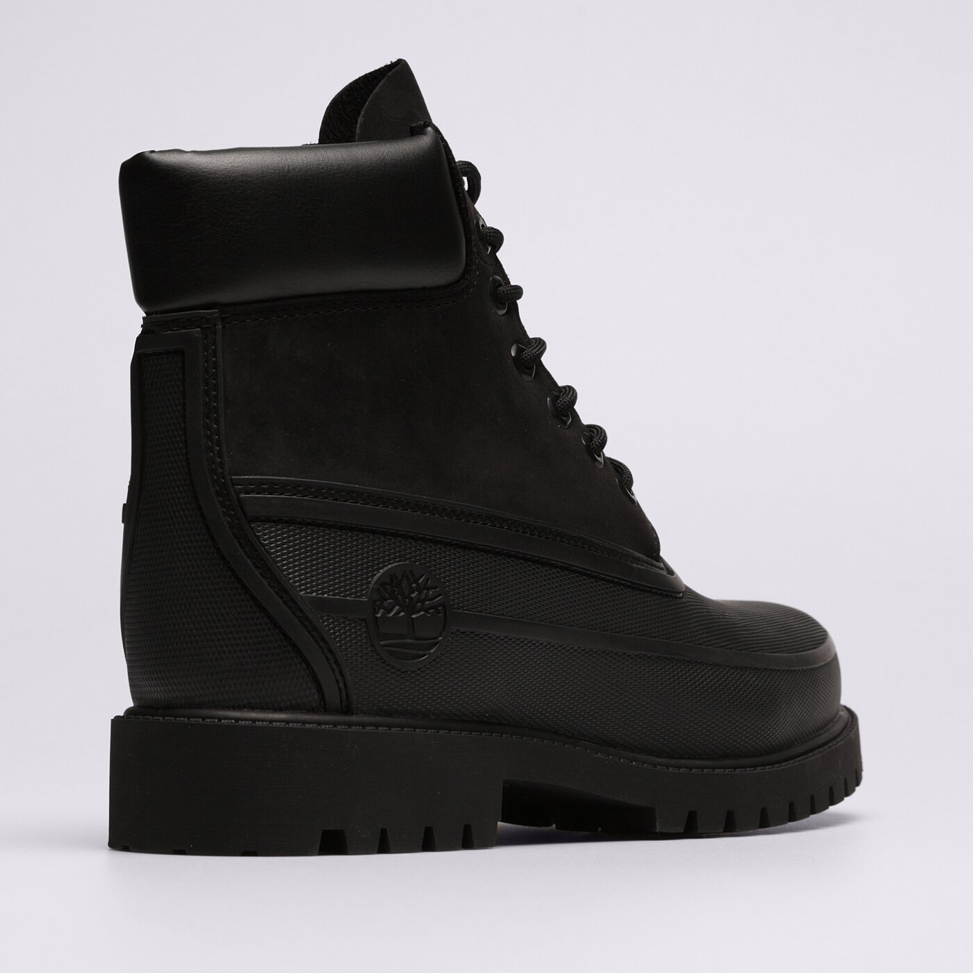 Мъжки боти TIMBERLAND 6 INCH RUBBER TOE tb0a5quc0011 цвят черен