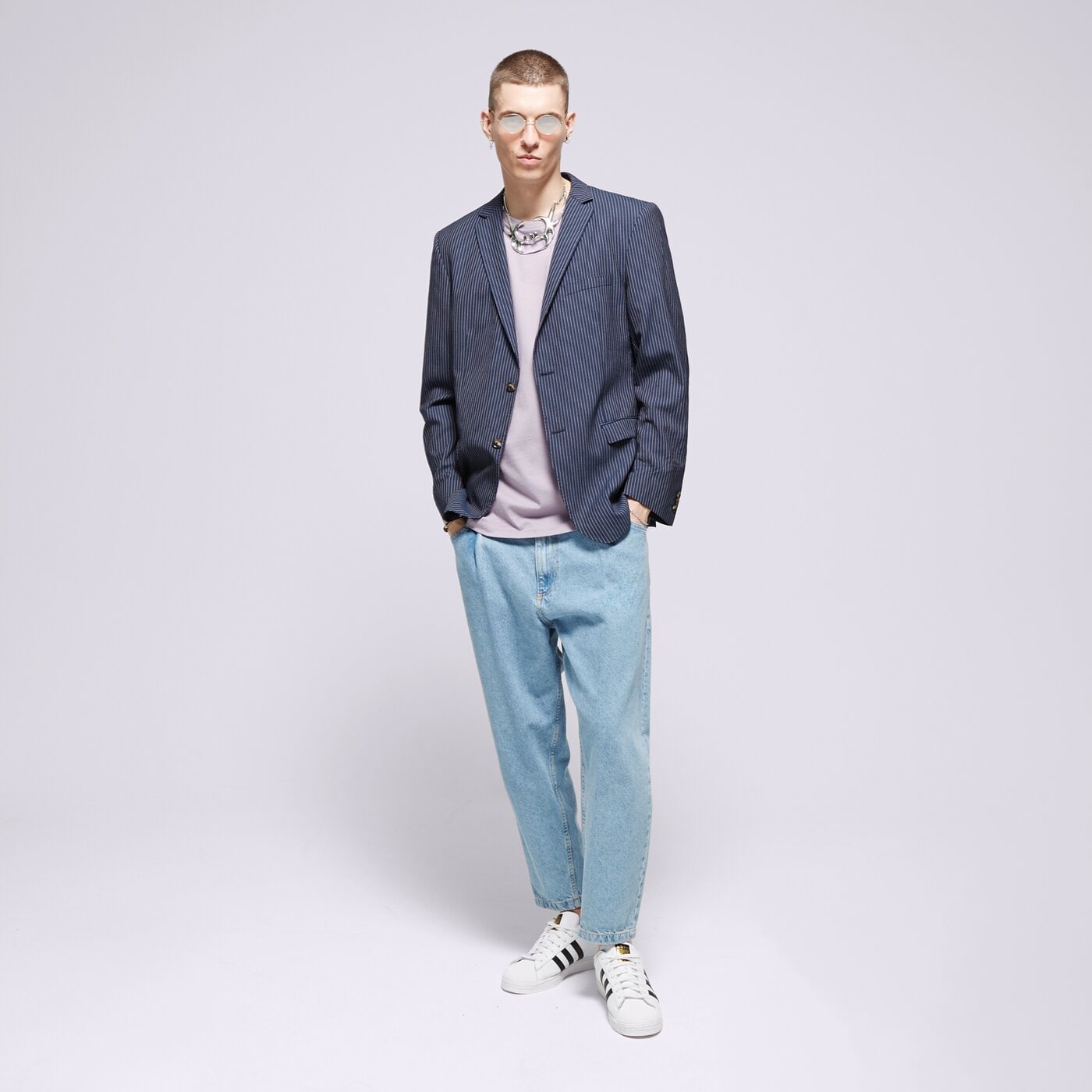 Мъжка тениска TIMBERLAND ТЕНИСКА SMALL LOGO PRINT TEE tb0a5qqteg71 цвят син