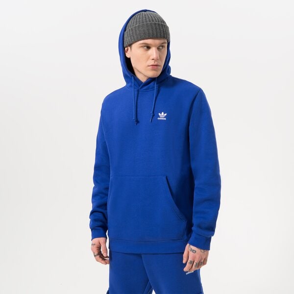 Мъжки суичър ADIDAS СУИТЧЪР С КАЧУЛКА ESSENTIAL HOODY ia4891 цвят син