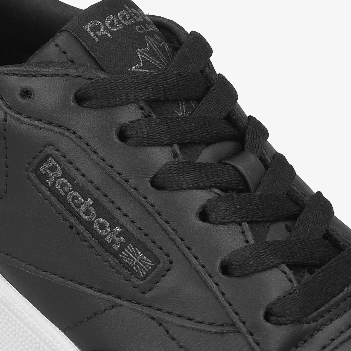 Дамски маратонки REEBOK CLUB C 85 LTHR bd5816 цвят черен