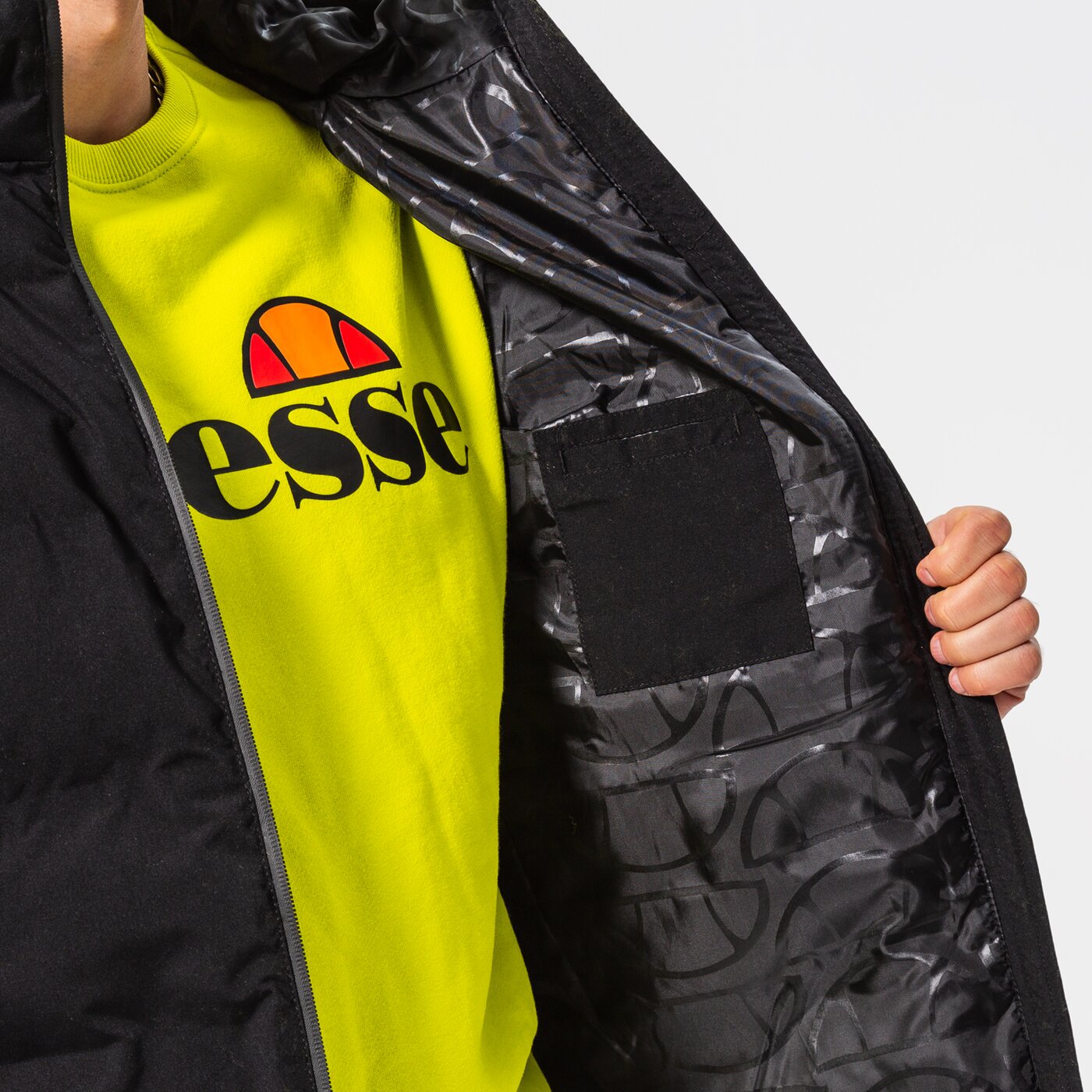 Мъжко зимно яке ELLESSE ЯКЕ ПУХЕН BREATHARO JACKET BLK shl13370011 цвят черен