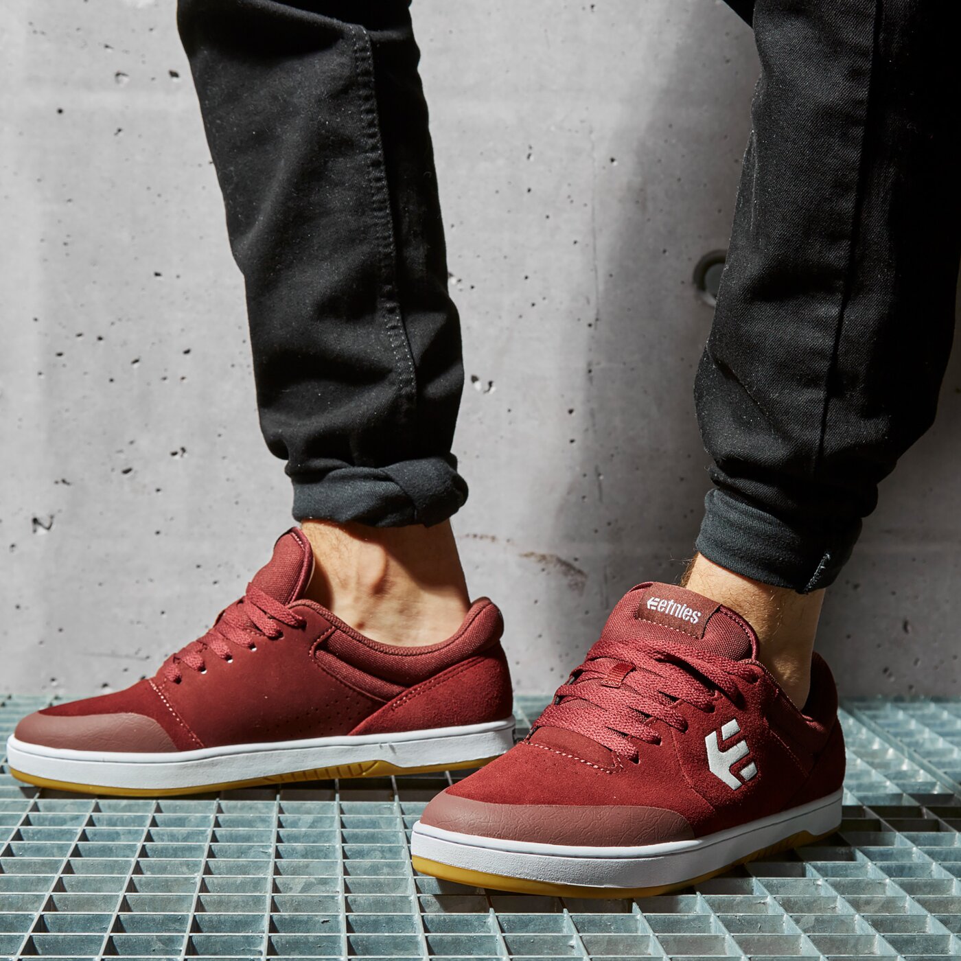 Мъжки маратонки ETNIES MARANA 4101000403629 цвят бордо