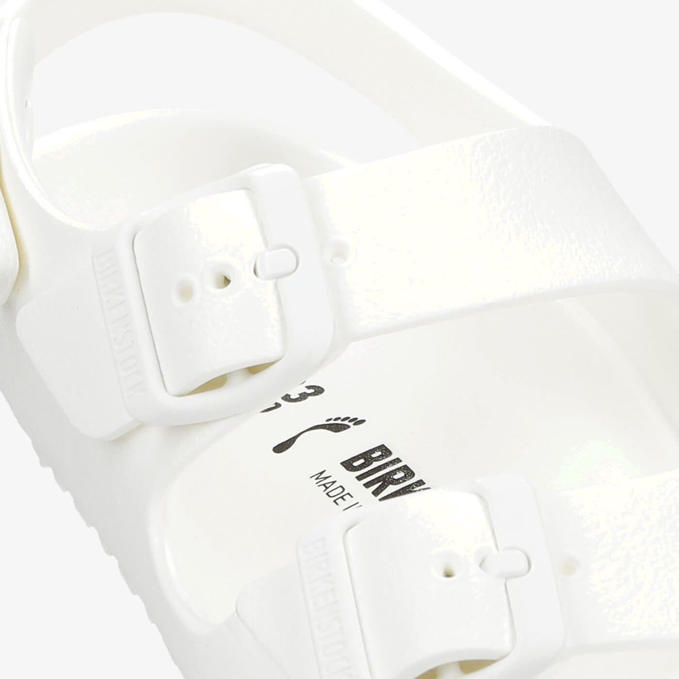 Детски чехли и сандали BIRKENSTOCK MILANO EVA 1019458 цвят бял